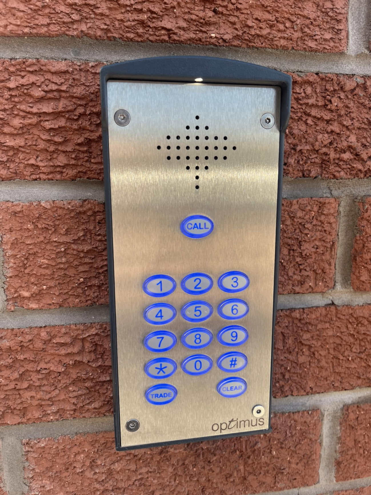 Optimus intercom and keypad entry